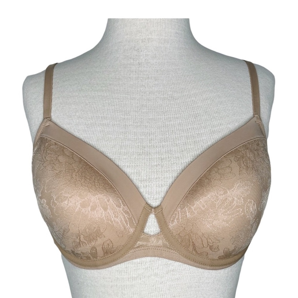 Soma Beige Lace Underwire T-Shirt Bra